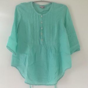 Turquoise Calypso St Barth’s tunic top